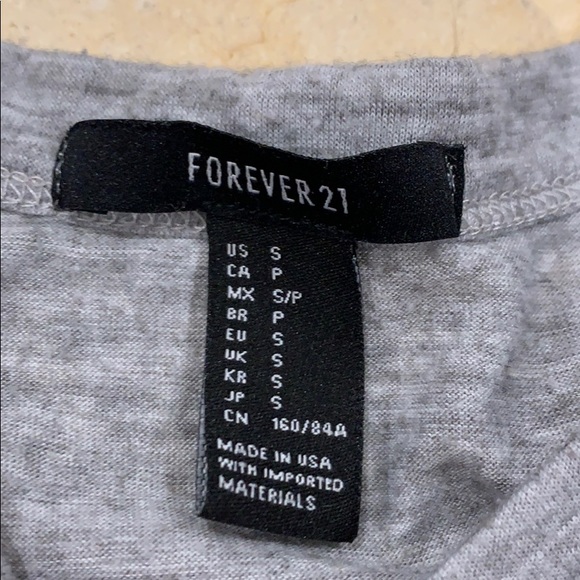 Grey Front "V" Cut out Eagle T-Shirt - Picture 3 of 4